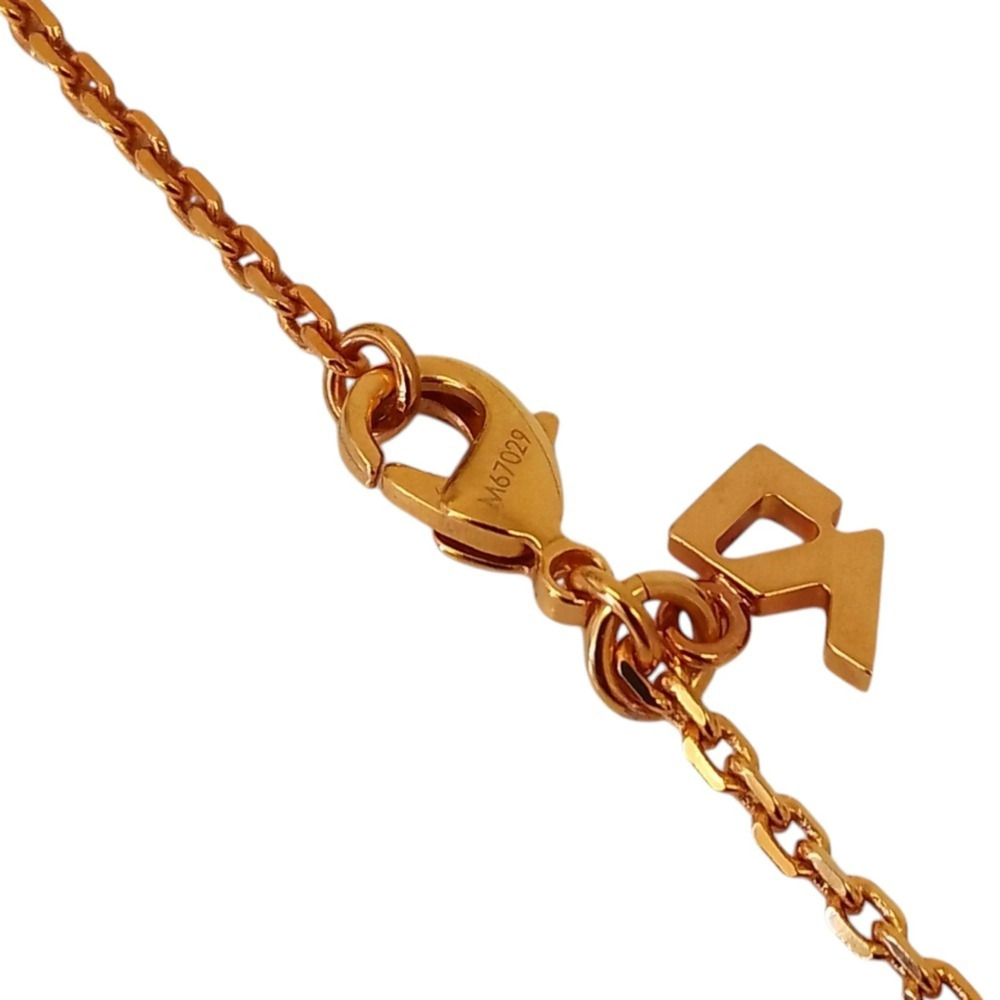 LOUIS VUITTON Gold Necklace - Picture 4 of 7